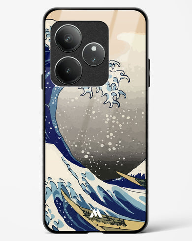 The Great Wave At Kanagawa Glass Case Phone Cover (Realme)