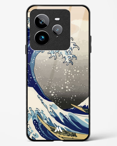 The Great Wave At Kanagawa Glass Case Phone Cover (Realme)