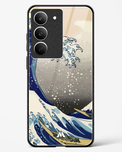 The Great Wave At Kanagawa Glass Case Phone Cover (Realme)