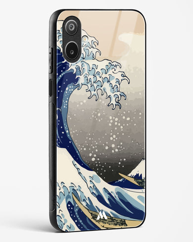 The Great Wave At Kanagawa Glass Case Phone Cover (Samsung)