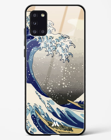 The Great Wave At Kanagawa Glass Case Phone Cover-(Samsung)