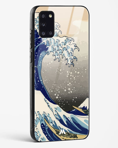 The Great Wave At Kanagawa Glass Case Phone Cover-(Samsung)