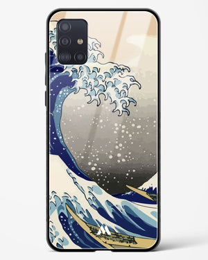 The Great Wave At Kanagawa Glass Case Phone Cover-(Samsung)