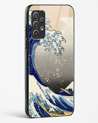 The Great Wave At Kanagawa Glass Case Phone Cover (Samsung)