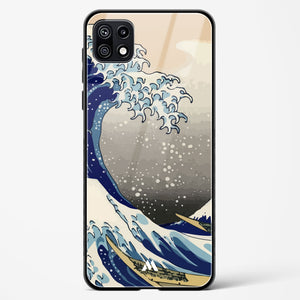 The Great Wave At Kanagawa Glass Case Phone Cover (Samsung)