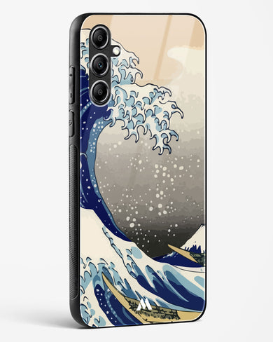 The Great Wave At Kanagawa Glass Case Phone Cover (Samsung)