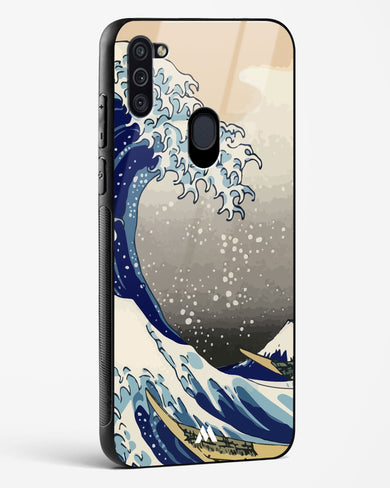 The Great Wave At Kanagawa Glass Case Phone Cover (Samsung)