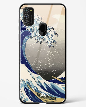 The Great Wave At Kanagawa Glass Case Phone Cover-(Samsung)