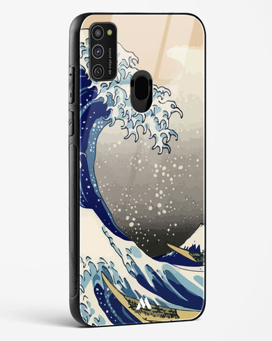 The Great Wave At Kanagawa Glass Case Phone Cover (Samsung)