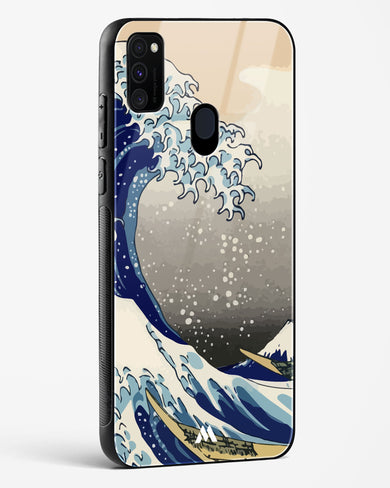 The Great Wave At Kanagawa Glass Case Phone Cover (Samsung)
