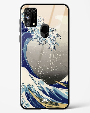 The Great Wave At Kanagawa Glass Case Phone Cover-(Samsung)