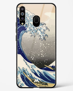 The Great Wave At Kanagawa Glass Case Phone Cover-(Samsung)