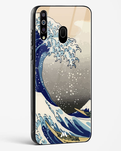 The Great Wave At Kanagawa Glass Case Phone Cover-(Samsung)