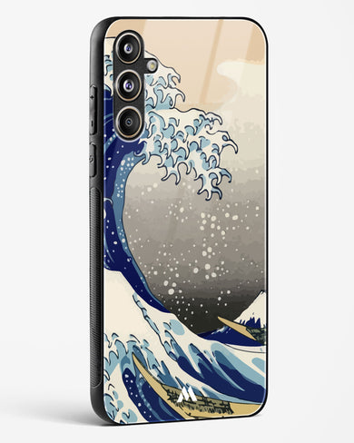 The Great Wave At Kanagawa Glass Case Phone Cover (Samsung)