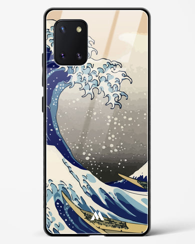 The Great Wave At Kanagawa Glass Case Phone Cover-(Samsung)