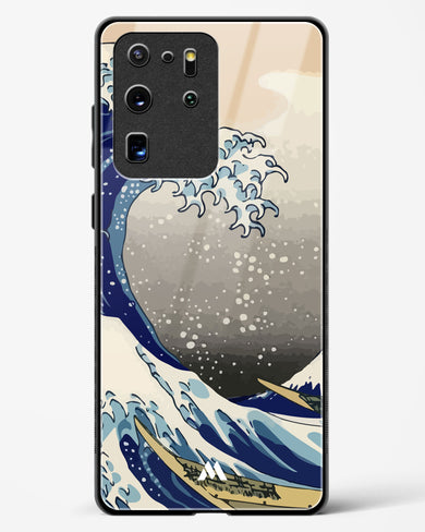 The Great Wave At Kanagawa Glass Case Phone Cover (Samsung)