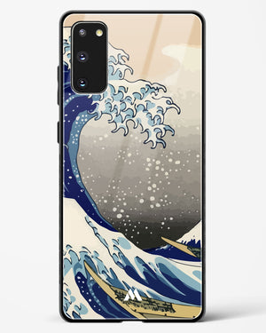 The Great Wave At Kanagawa Glass Case Phone Cover-(Samsung)