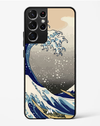 The Great Wave At Kanagawa Glass Case Phone Cover (Samsung)