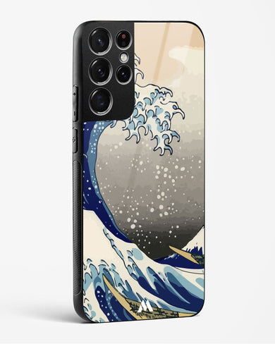 The Great Wave At Kanagawa Glass Case Phone Cover (Samsung)