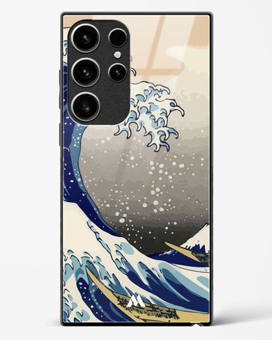 The Great Wave At Kanagawa Glass Case Phone Cover (Samsung)