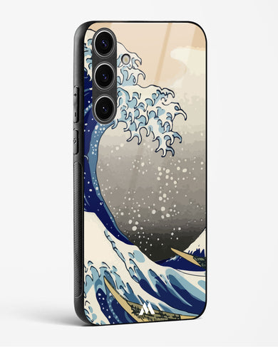 The Great Wave At Kanagawa Glass Case Phone Cover (Samsung)