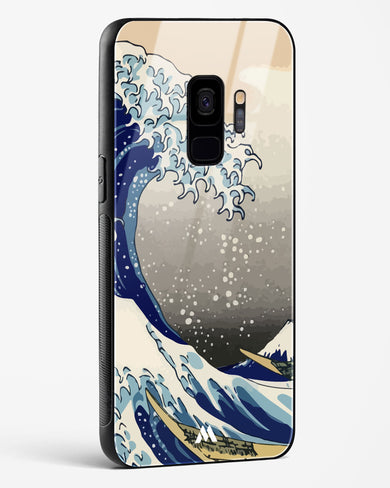 The Great Wave At Kanagawa Glass Case Phone Cover-(Samsung)