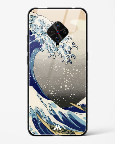 The Great Wave At Kanagawa Glass Case Phone Cover (Vivo)