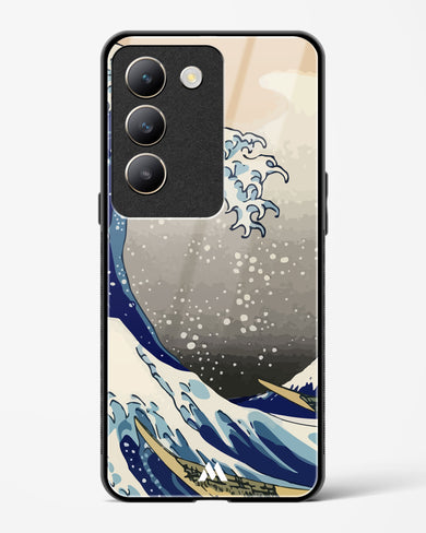 The Great Wave At Kanagawa Glass Case Phone Cover (Vivo)