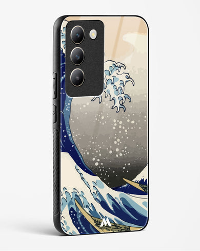 The Great Wave At Kanagawa Glass Case Phone Cover (Vivo)