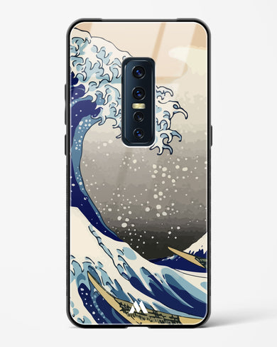The Great Wave At Kanagawa Glass Case Phone Cover (Vivo)