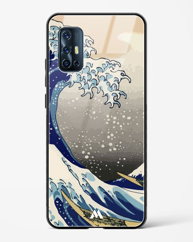 The Great Wave At Kanagawa Glass Case Phone Cover (Vivo)