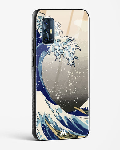 The Great Wave At Kanagawa Glass Case Phone Cover (Vivo)