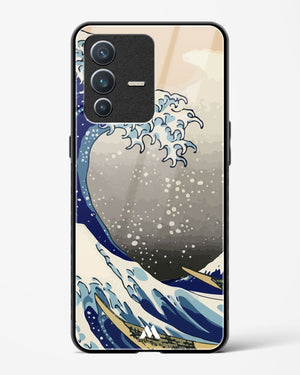 The Great Wave At Kanagawa Glass Case Phone Cover-(Vivo)