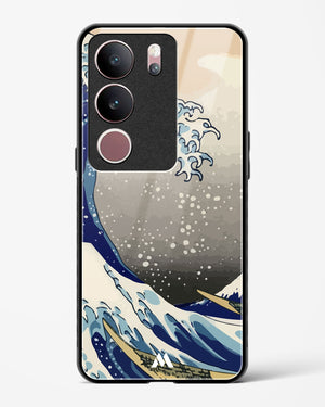 The Great Wave At Kanagawa Glass Case Phone Cover (Vivo)