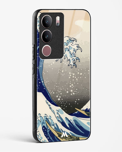 The Great Wave At Kanagawa Glass Case Phone Cover (Vivo)