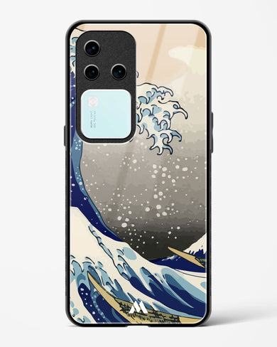 The Great Wave At Kanagawa Glass Case Phone Cover (Vivo)