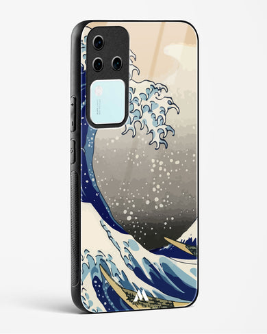 The Great Wave At Kanagawa Glass Case Phone Cover (Vivo)