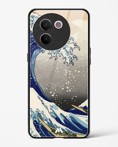 The Great Wave At Kanagawa Glass Case Phone Cover (Vivo)
