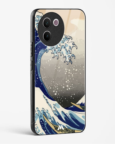 The Great Wave At Kanagawa Glass Case Phone Cover (Vivo)