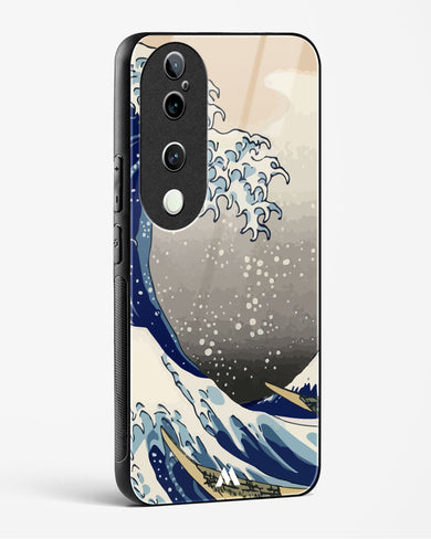 The Great Wave At Kanagawa Glass Case Phone Cover (Vivo)