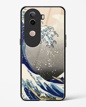 The Great Wave At Kanagawa Glass Case Phone Cover (Vivo)