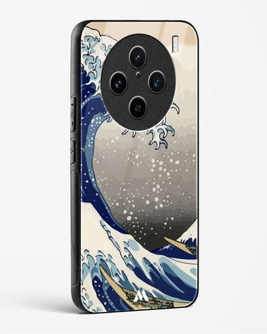The Great Wave At Kanagawa Glass Case Phone Cover (Vivo)