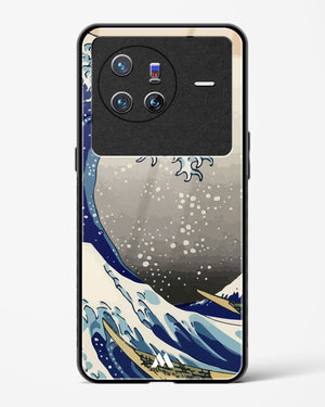 The Great Wave At Kanagawa Glass Case Phone Cover-(Vivo)