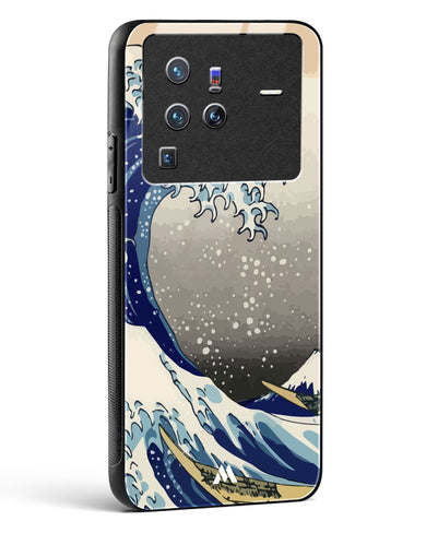 The Great Wave At Kanagawa Glass Case Phone Cover (Vivo)