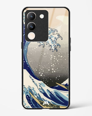 The Great Wave At Kanagawa Glass Case Phone Cover (Vivo)