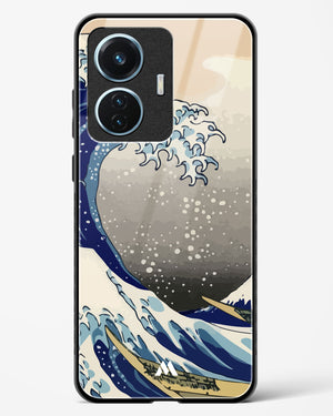 The Great Wave At Kanagawa Glass Case Phone Cover (Vivo)