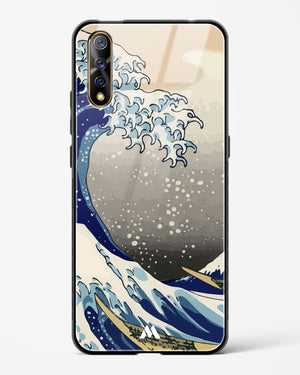 The Great Wave At Kanagawa Glass Case Phone Cover (Vivo)