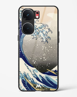 The Great Wave At Kanagawa Glass Case Phone Cover (Vivo)
