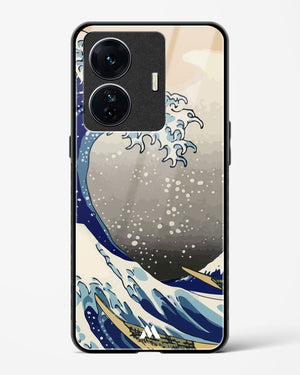 The Great Wave At Kanagawa Glass Case Phone Cover (Vivo)