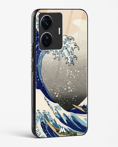 The Great Wave At Kanagawa Glass Case Phone Cover (Vivo)